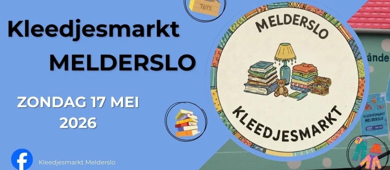 Afbeelding bij Kleedjesmarkt Melderslo terug mét nieuwe locatie rond de kerk