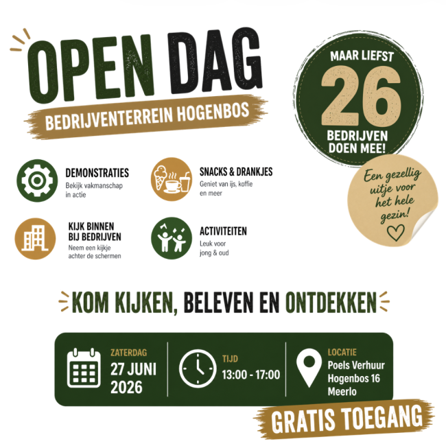 Open huis bedrijven Meerlo